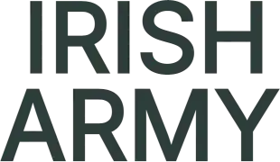 Logotyp för Irish Army