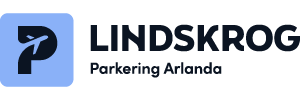 Logotyp för Lindskrog parkering Arlanda