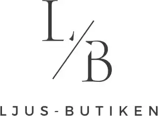 Logotyp för Ljus-butiken