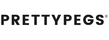 Logotyp för Prettypegs