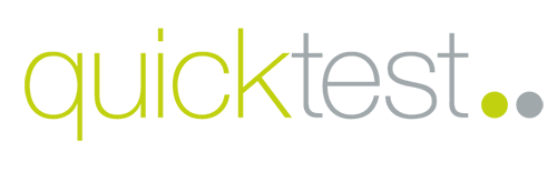 Logotyp för Quicktest