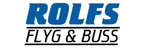 Logotyp för Rolfs buss