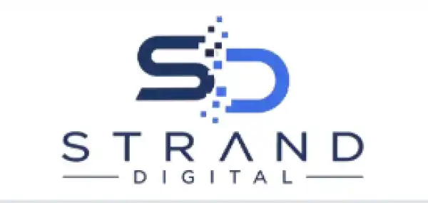Logotyp för Strand Digital