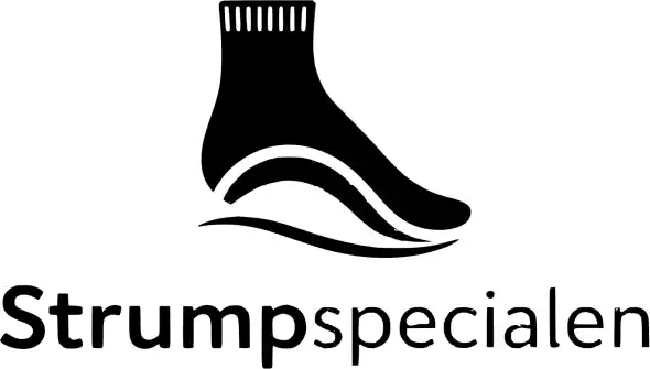 Logotyp för Strumpspecialen