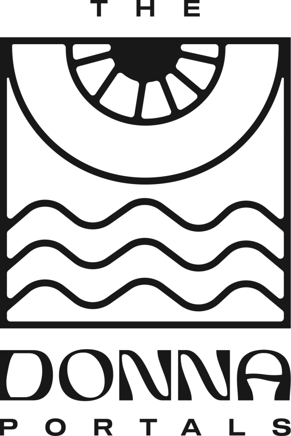 Logotyp för The Donna Portals