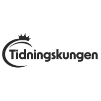 Logotyp för Tidningskungen